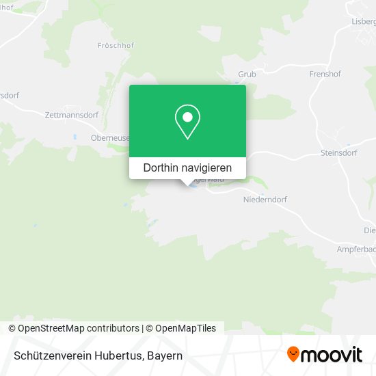 Schützenverein Hubertus Karte