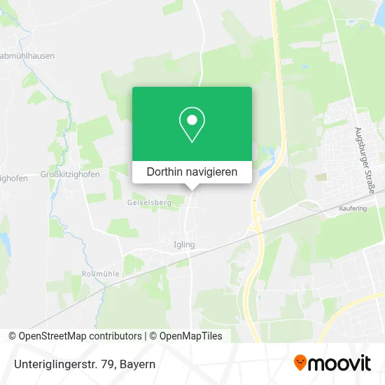Unteriglingerstr. 79 Karte