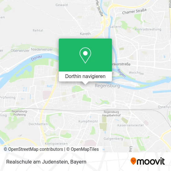 Realschule am Judenstein Karte