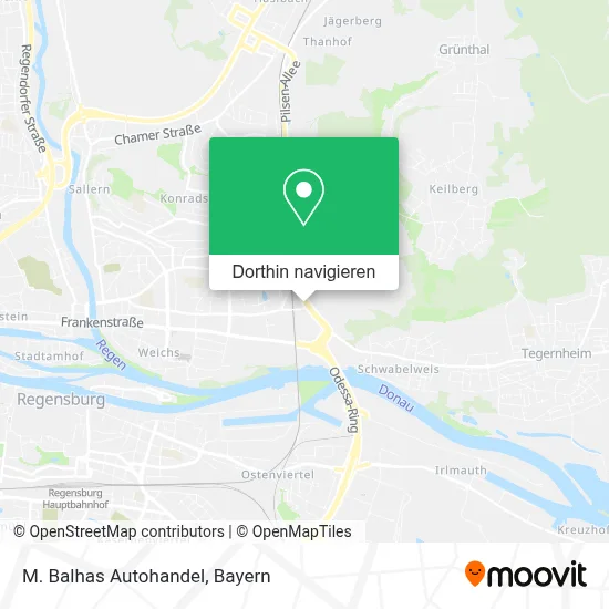 M. Balhas Autohandel Karte