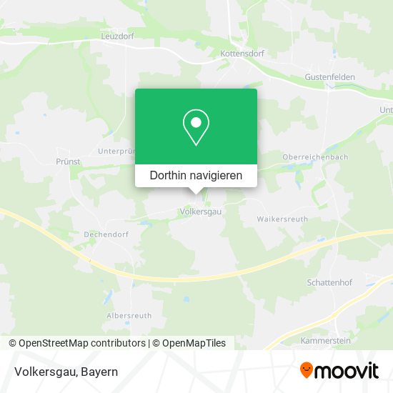 Volkersgau Karte