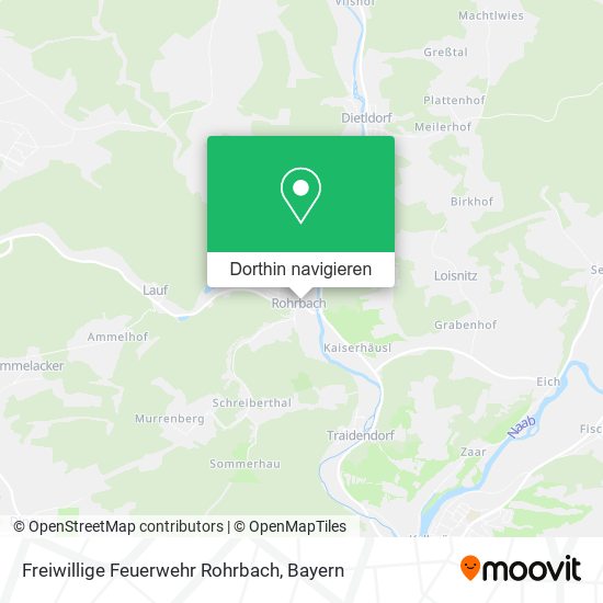 Freiwillige Feuerwehr Rohrbach Karte