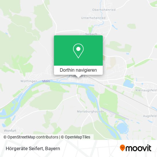 Hörgeräte Seifert Karte