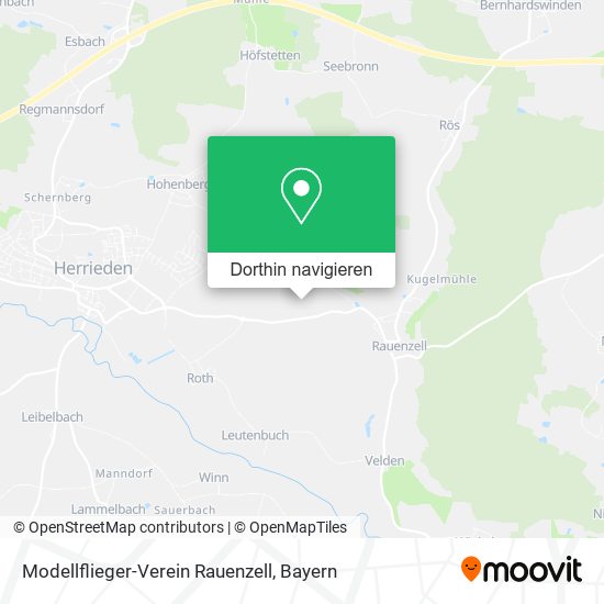 Modellflieger-Verein Rauenzell Karte