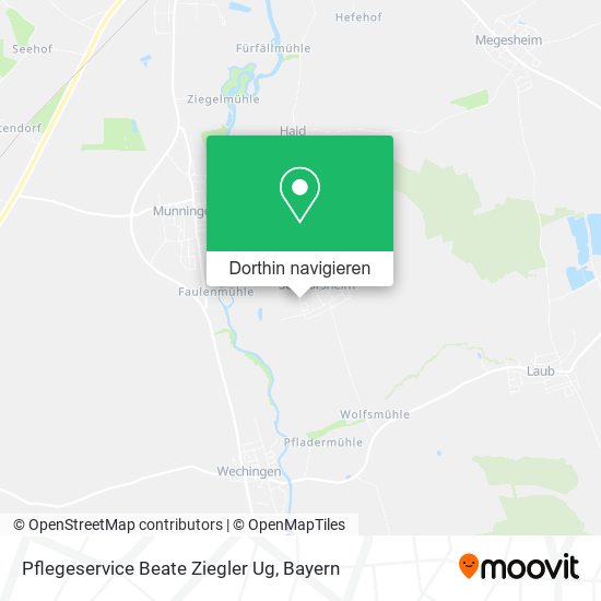 Pflegeservice Beate Ziegler Ug Karte