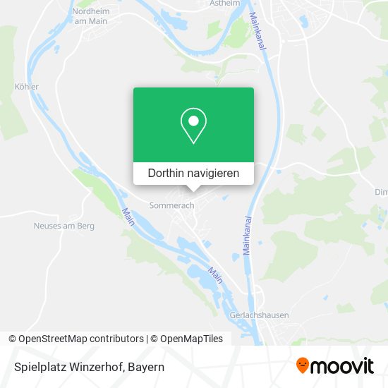 Spielplatz Winzerhof Karte