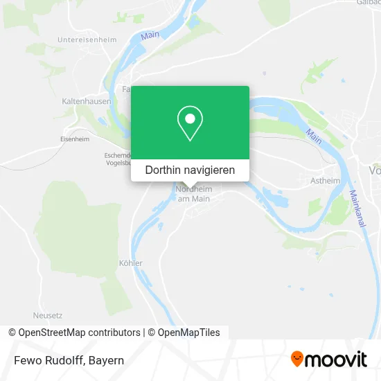 Fewo Rudolff Karte