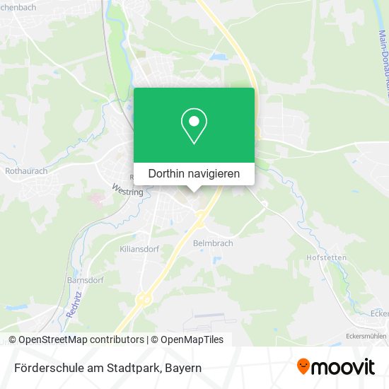 Förderschule am Stadtpark Karte