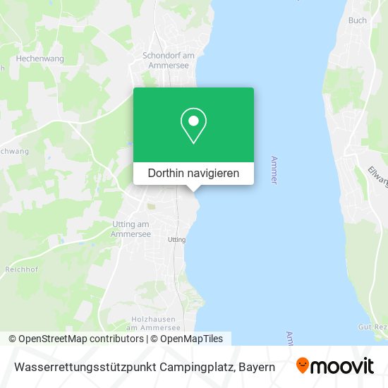 Wasserrettungsstützpunkt Campingplatz Karte
