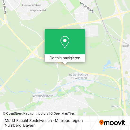 Markt Feucht Zeidelwesen - Metropolregion Nürnberg Karte
