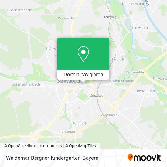 Waldemar-Bergner-Kindergarten Karte