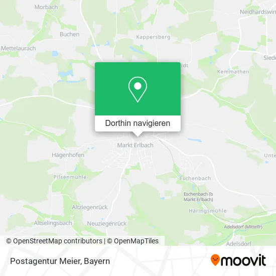 Postagentur Meier Karte