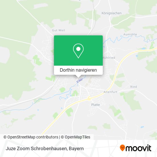 Juze Zoom Schrobenhausen Karte