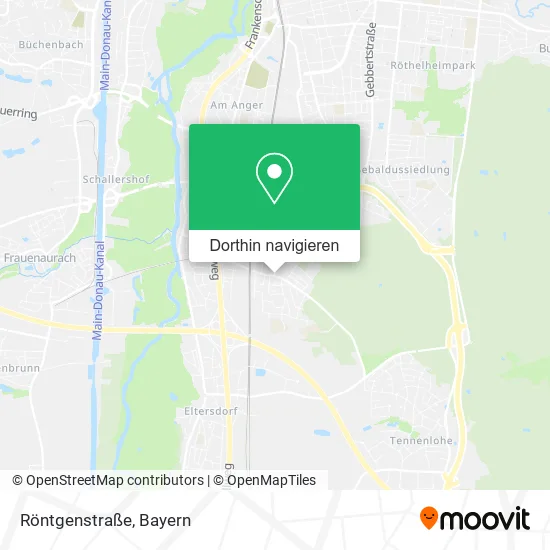 Röntgenstraße Karte