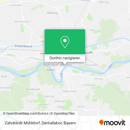 Zahnklinik Mühldorf, Dentallabor Karte