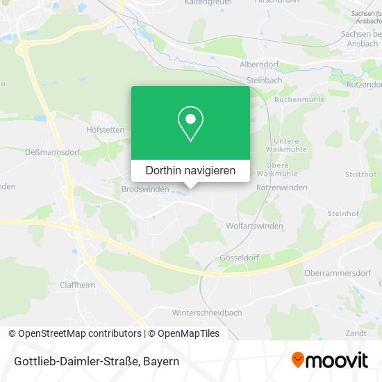 Gottlieb-Daimler-Straße Karte