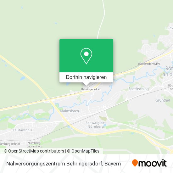 Nahversorgungszentrum Behringersdorf Karte