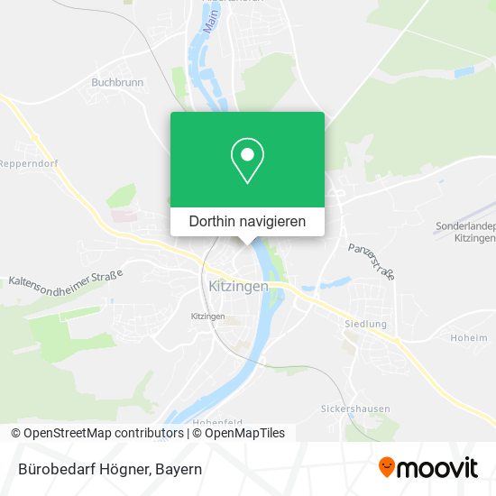 Bürobedarf Högner Karte