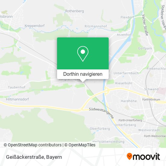Geißäckerstraße Karte