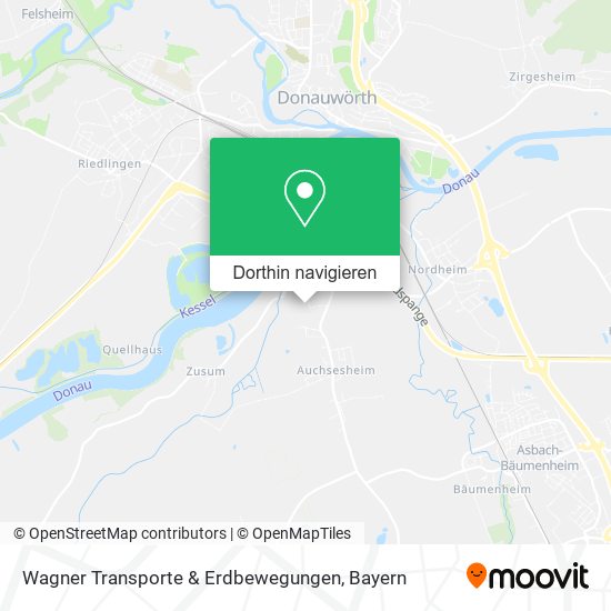Wagner Transporte & Erdbewegungen Karte