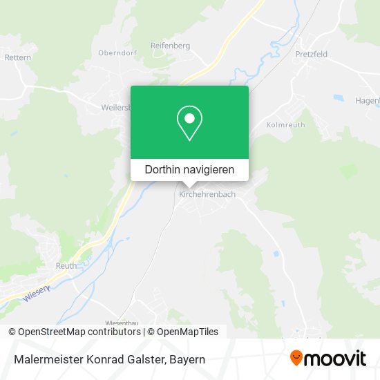 Malermeister Konrad Galster Karte