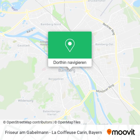 Friseur am Gabelmann - La Coiffeuse Carin Karte