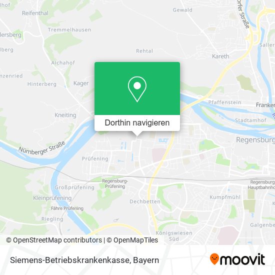 Siemens-Betriebskrankenkasse Karte