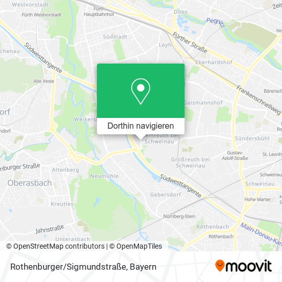 Rothenburger/Sigmundstraße Karte