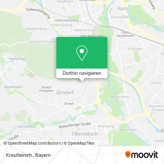 Kreutleinstr. Karte