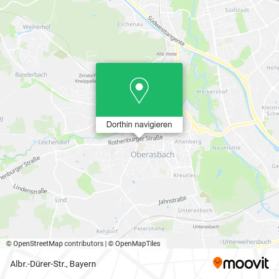 Albr.-Dürer-Str. Karte