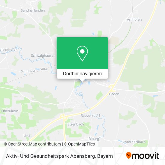 Aktiv- Und Gesundheitspark Abensberg Karte