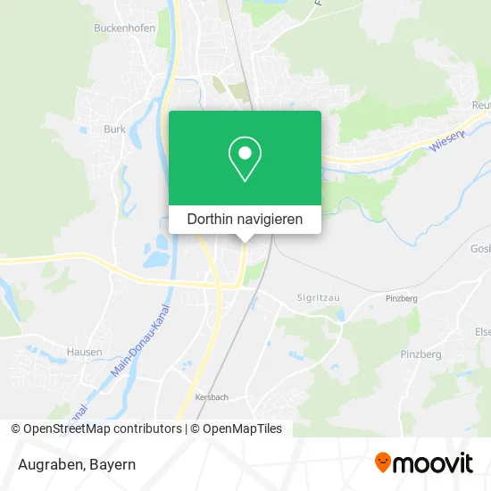 Augraben Karte