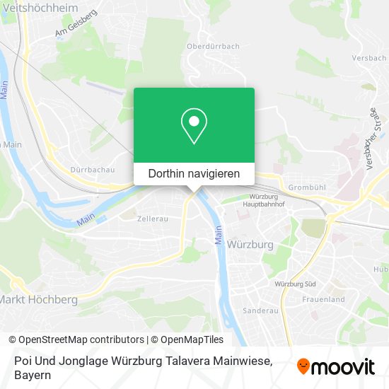 Poi Und Jonglage Würzburg Talavera Mainwiese Karte