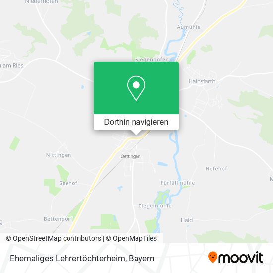 Ehemaliges Lehrertöchterheim Karte