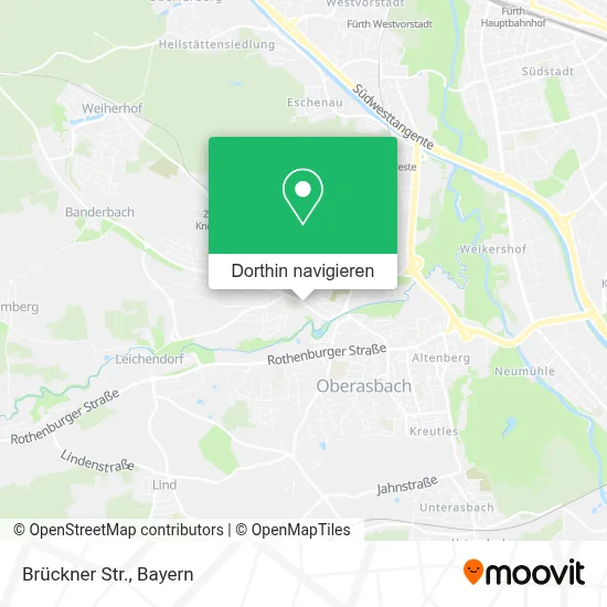 Brückner Str. Karte