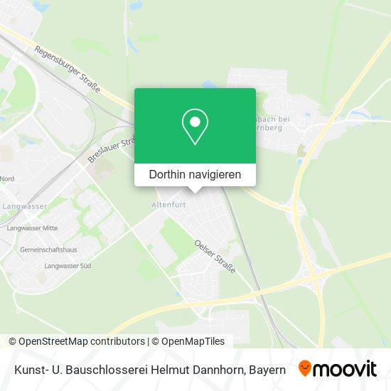 Kunst- U. Bauschlosserei Helmut Dannhorn Karte