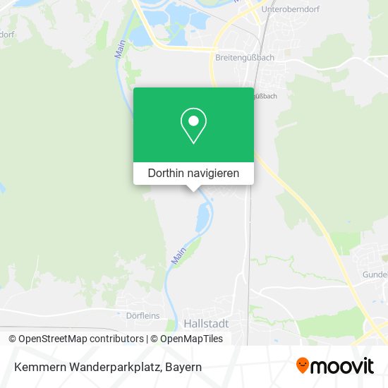 Kemmern Wanderparkplatz Karte