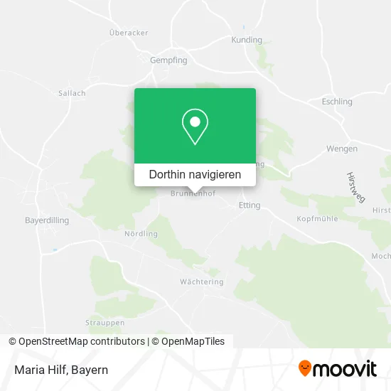 Maria Hilf Karte