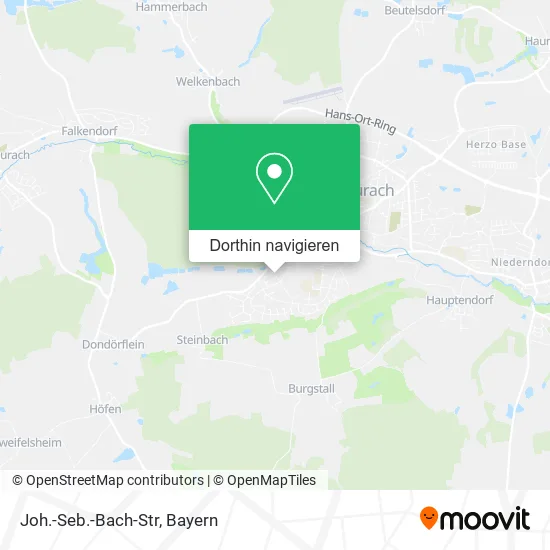 Joh.-Seb.-Bach-Str Karte