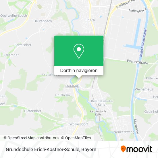 Grundschule Erich-Kästner-Schule Karte