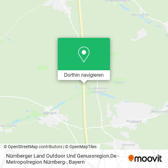 Nürnberger Land Outdoor Und Genussregion.De -Metropolregion Nürnberg- Karte