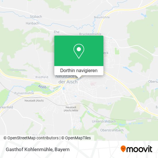 Gasthof Kohlenmühle Karte