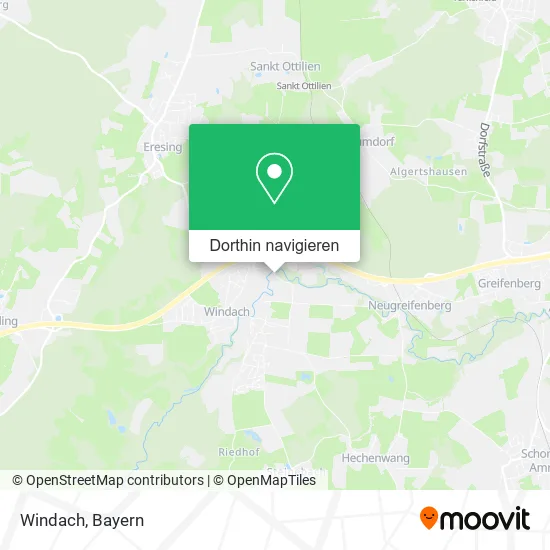 Windach Karte