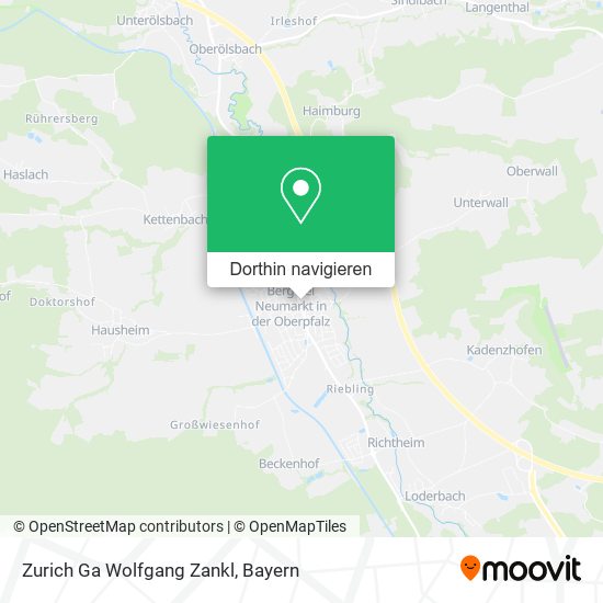 Zurich Ga Wolfgang Zankl Karte