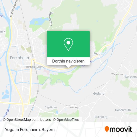 Yoga In Forchheim Karte