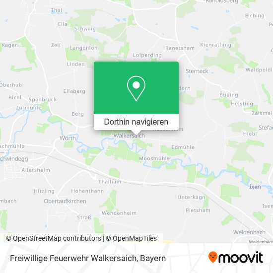 Freiwillige Feuerwehr Walkersaich Karte
