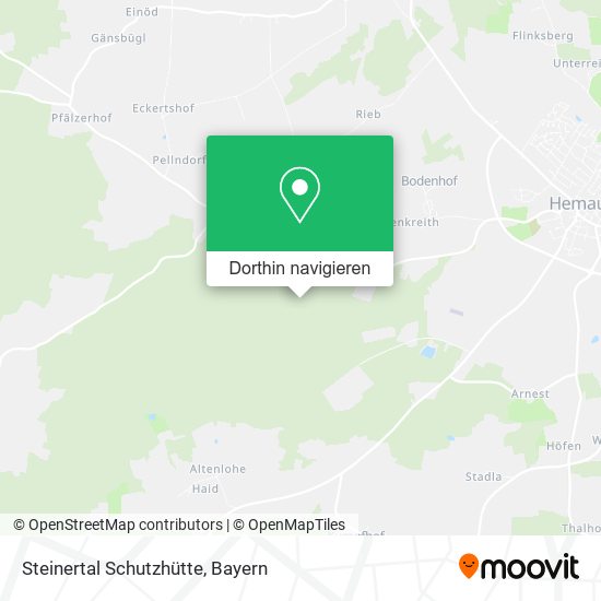Steinertal Schutzhütte Karte