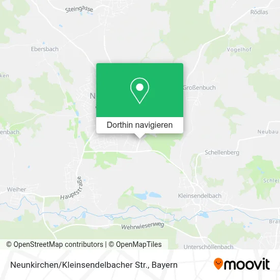 Neunkirchen / Kleinsendelbacher Str. Karte