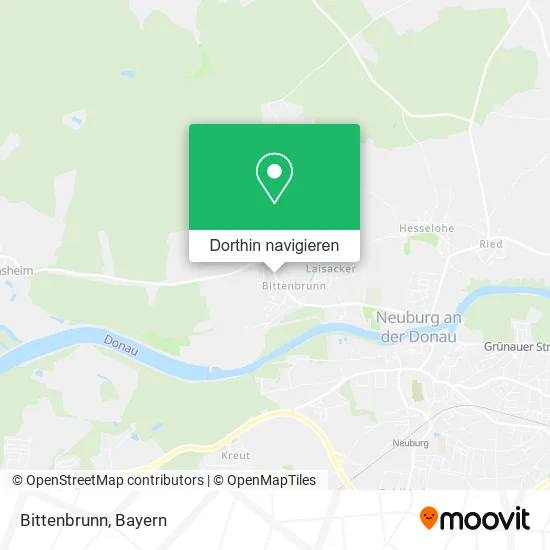 Bittenbrunn Karte