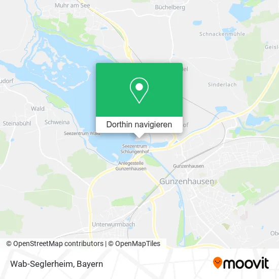 Wab-Seglerheim Karte